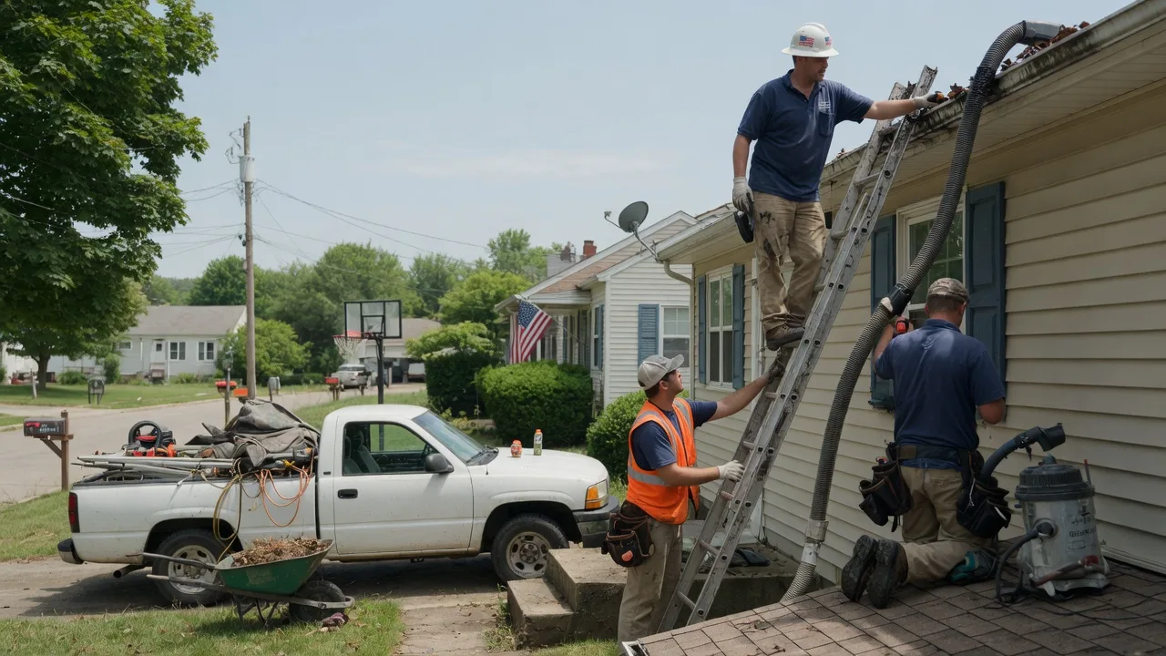Gutter Installation in Vandalia, MO near me